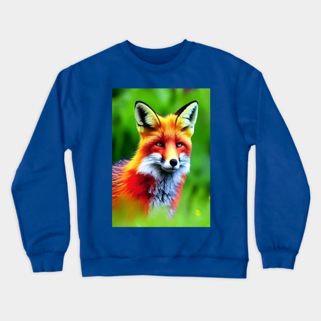 WATCHFUL FOX Crewneck Sweatshirt by sailorsam1805